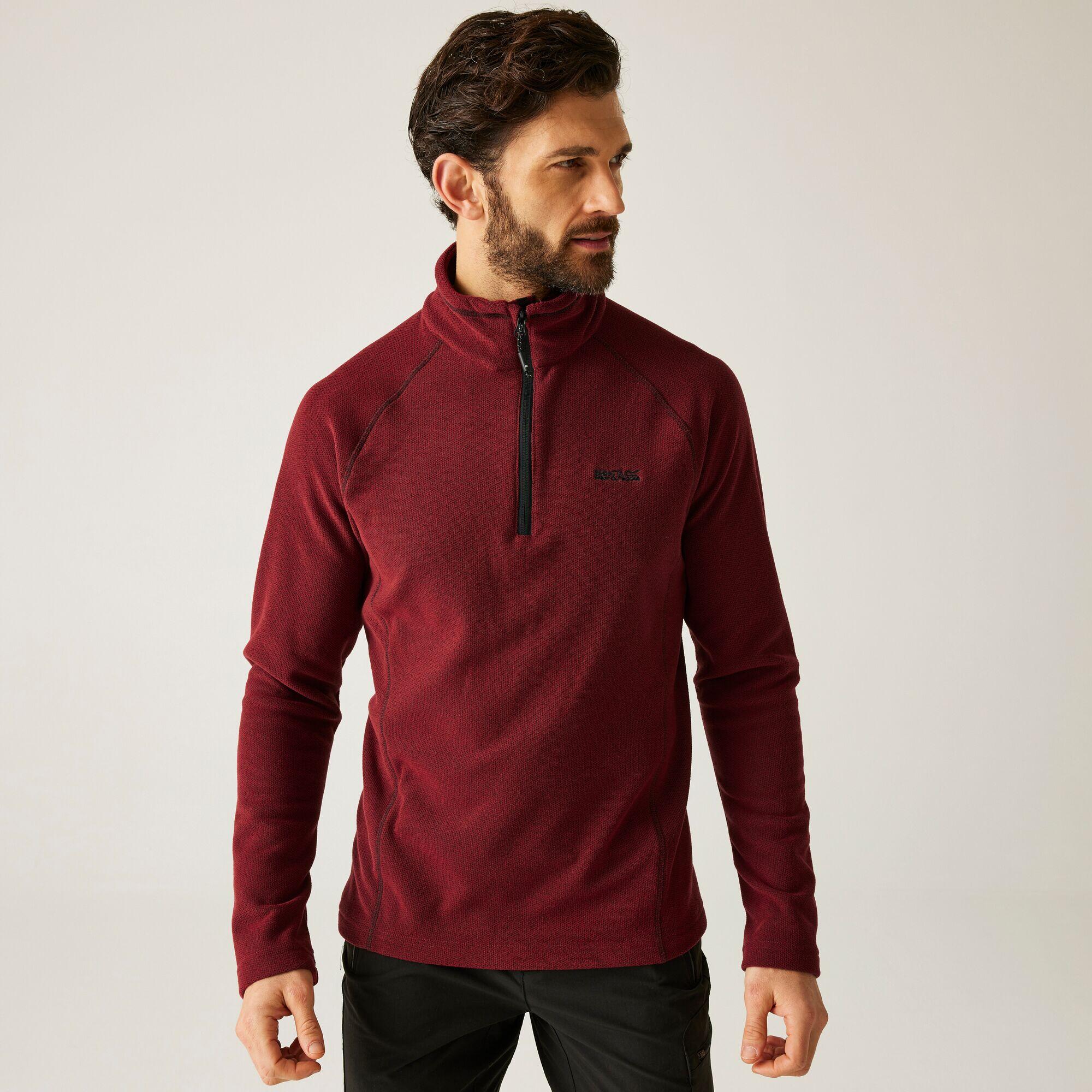 Regatta - Polaire Randonnée - Kenger Homme - Polaire - Marron|rouge - Decathlon