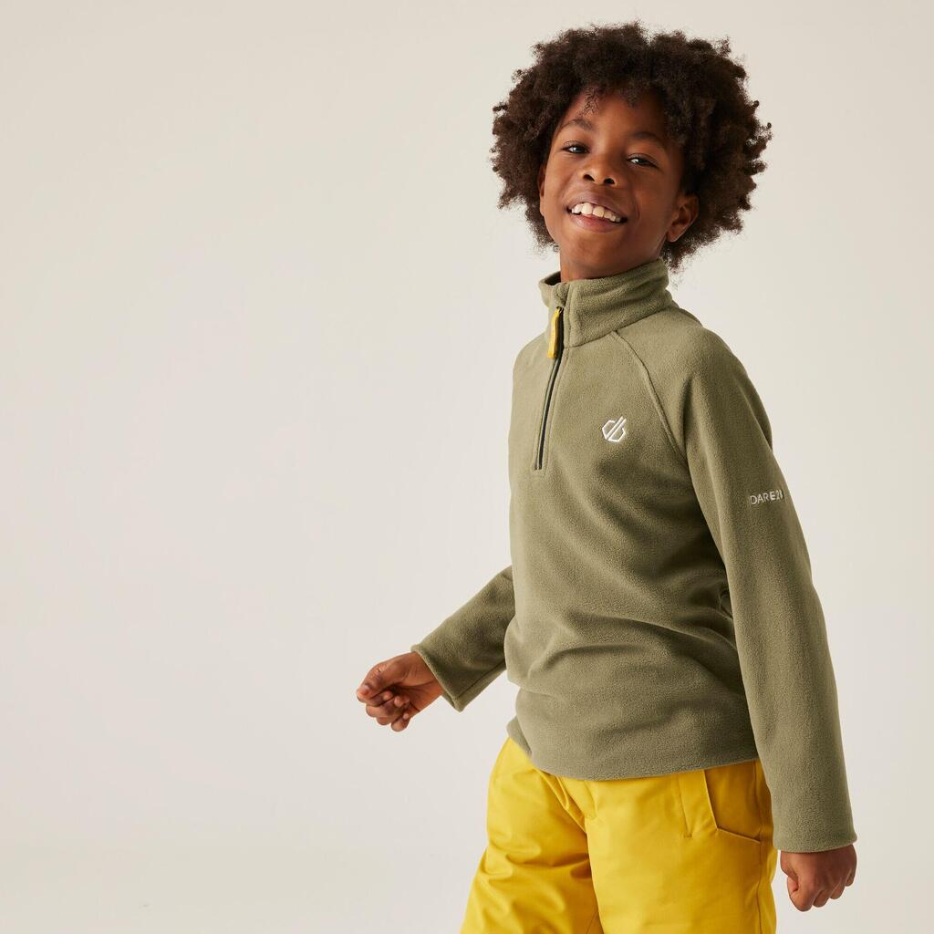 Kids Freehand Half Zip Fleece