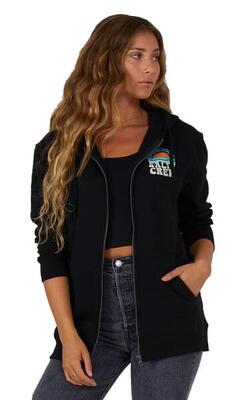 Sundown Damen-Fleecejacke