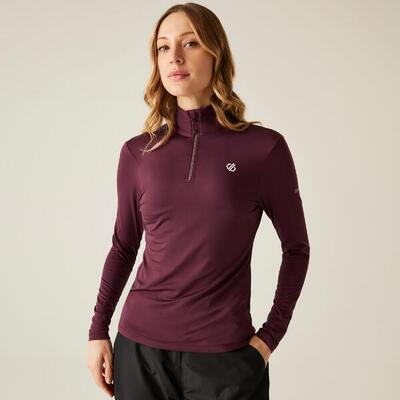 Pullover sweat fleece ski dames midlayer lowline ii