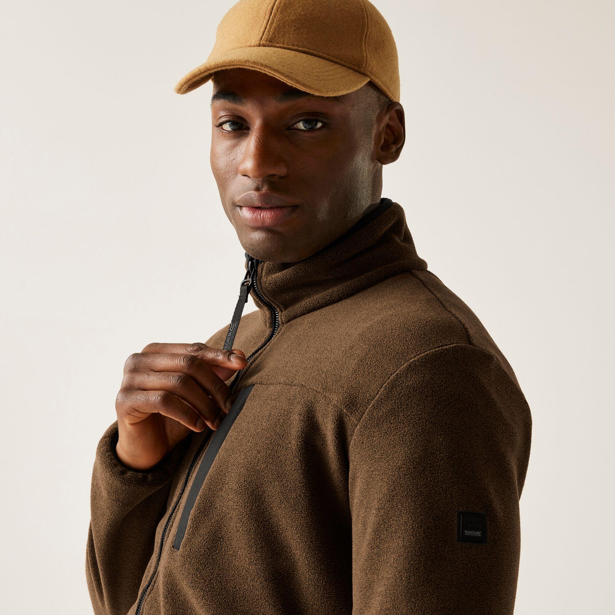 Regatta - Polaire Isolante Entièrement Zippée Aidey Pour Homme - Polaire - Marron - Decathlon