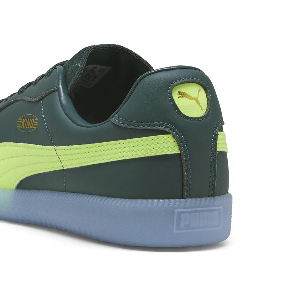 Buty piłkarskie KING 21 IT PUMA Green Terrain Fizzy Light Yellow