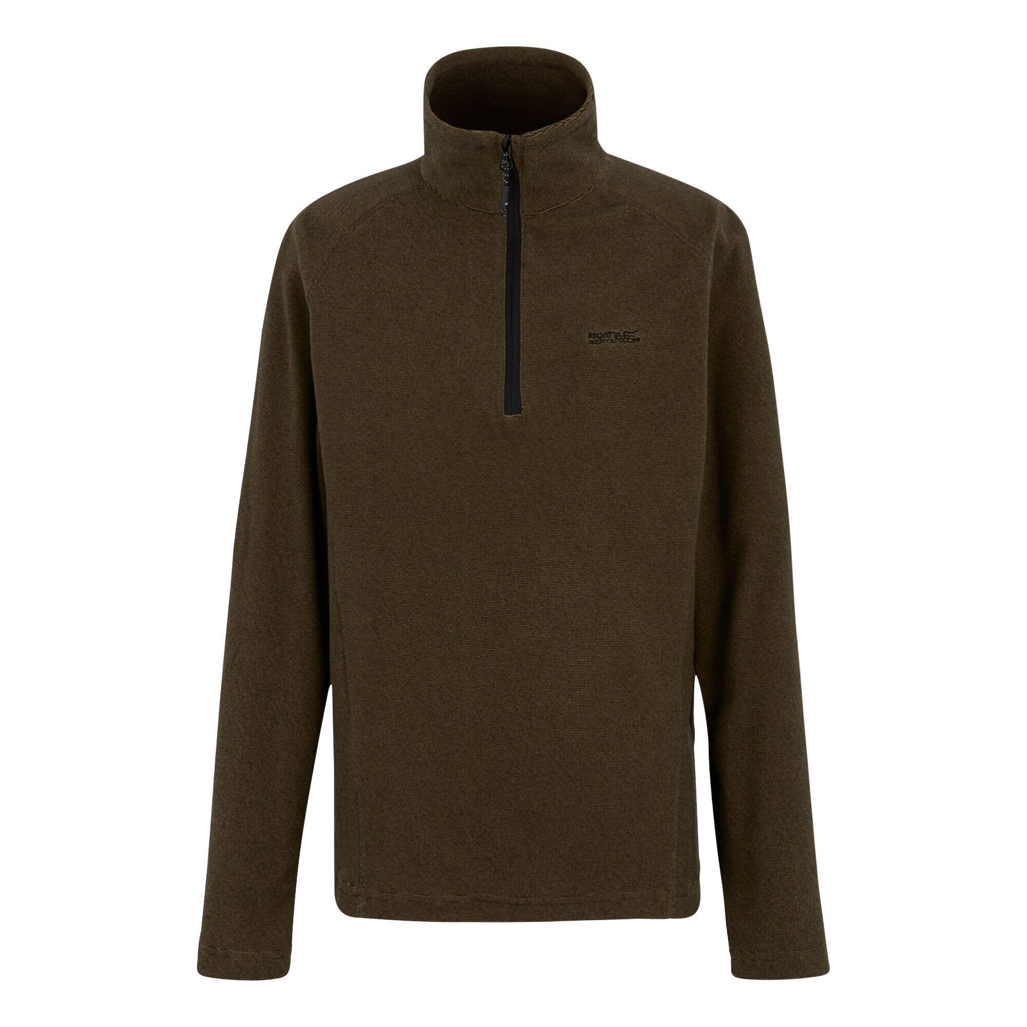 REGATTA Great Outdoors Montes Funnel Maglia In Pile Con Collo Alto Uomo Regatta Marrone