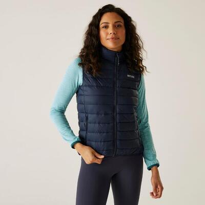Jas hiking dames quilted design zip-up front