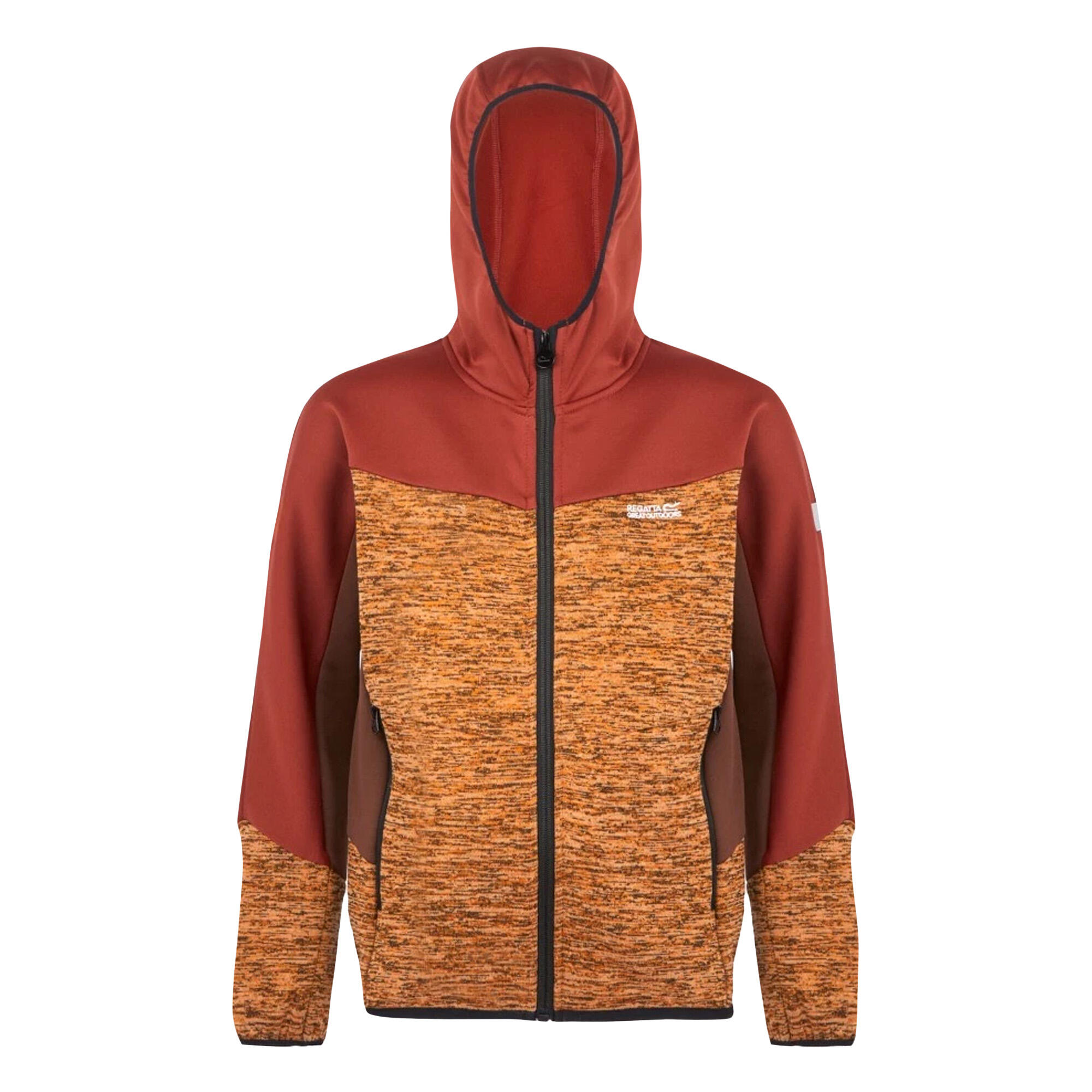 Regatta - Veste Polaire Dissolver Enfant (orange Sombre / Ocre Rouge) - Sweat-shirt - Bordeaux|orange|rouge - Decathlon