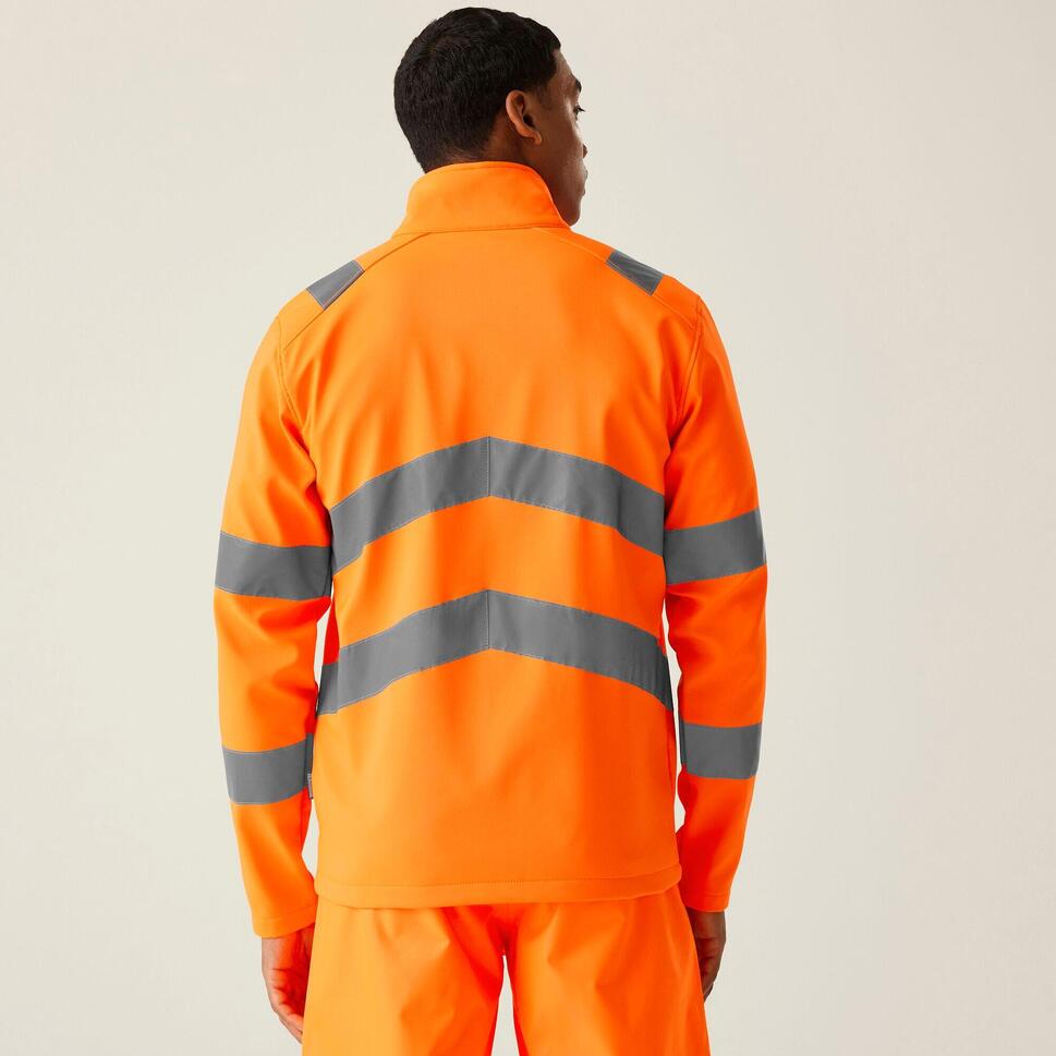Softshell roboczy męski Hi-s Pro Contract Ablaze