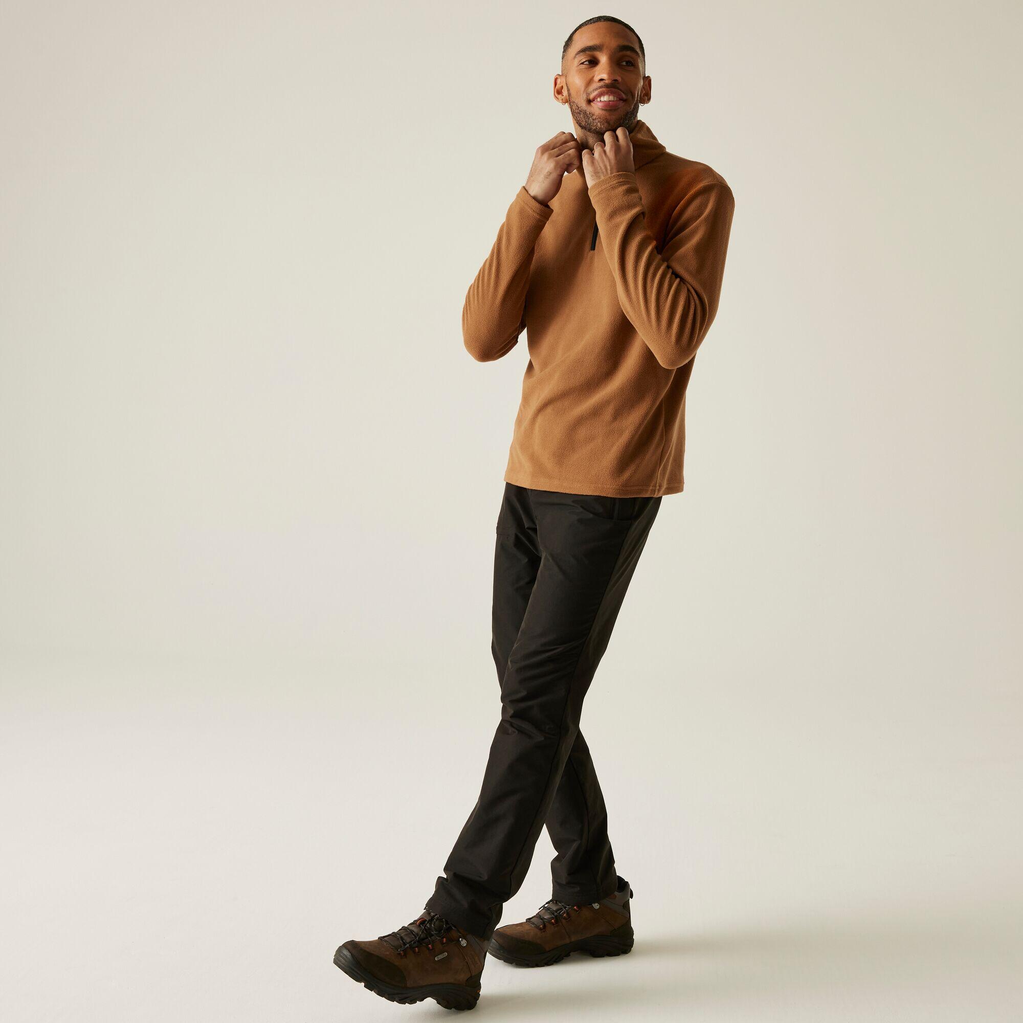 Thompson Homme Lightweight Half Zip Hiking Fleece 3/7