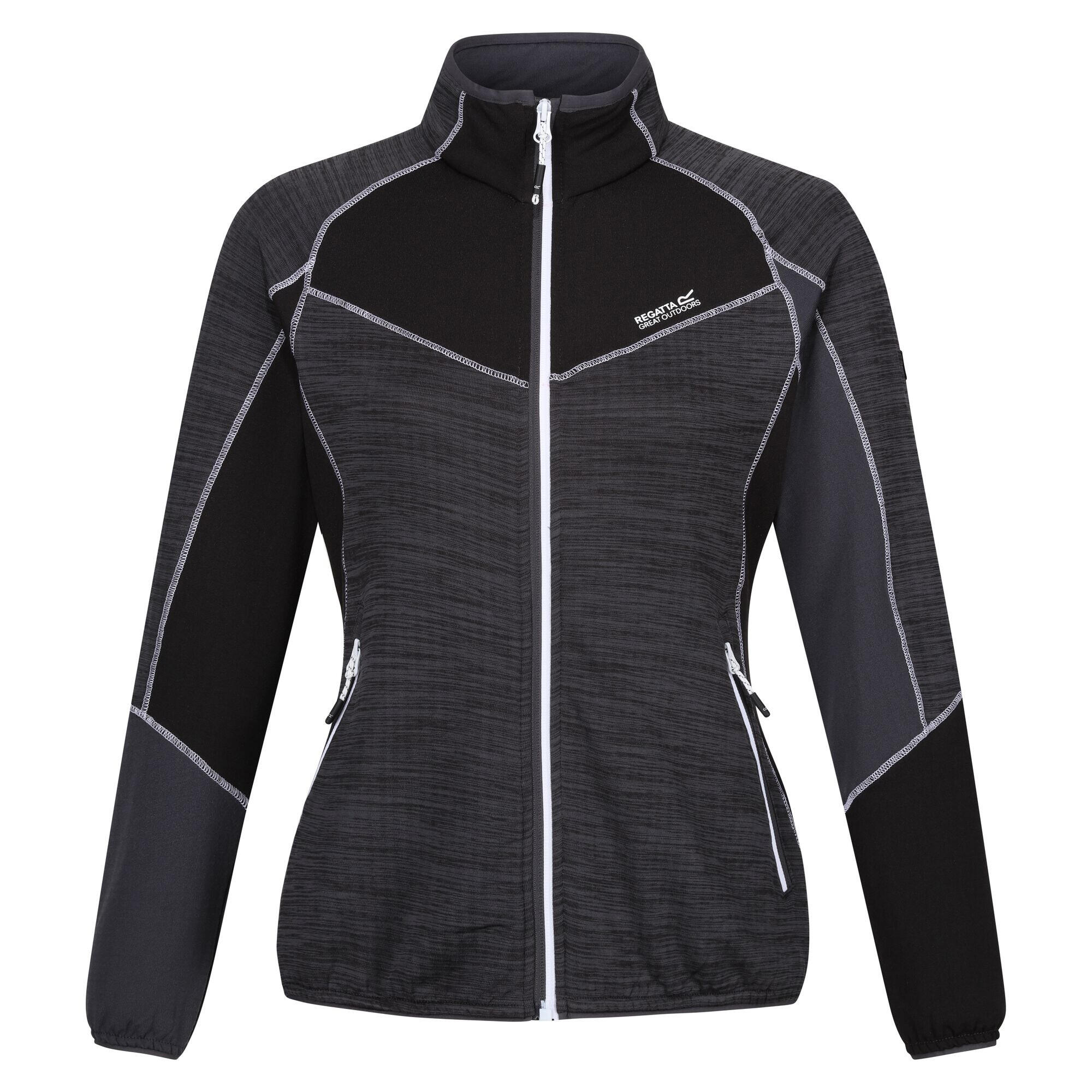 Regatta - Veste Polaire Hepley Femme (gris Phoque / Noir) - Sweat-shirt - Gris|noir - Decathlon