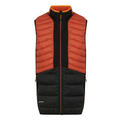 Heren leedre hybride gilet (nefriet groen/zwart)