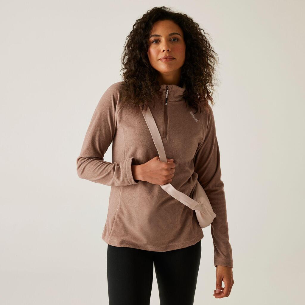 Montes Womens Lightweight Half-Zip Hiking Fleece