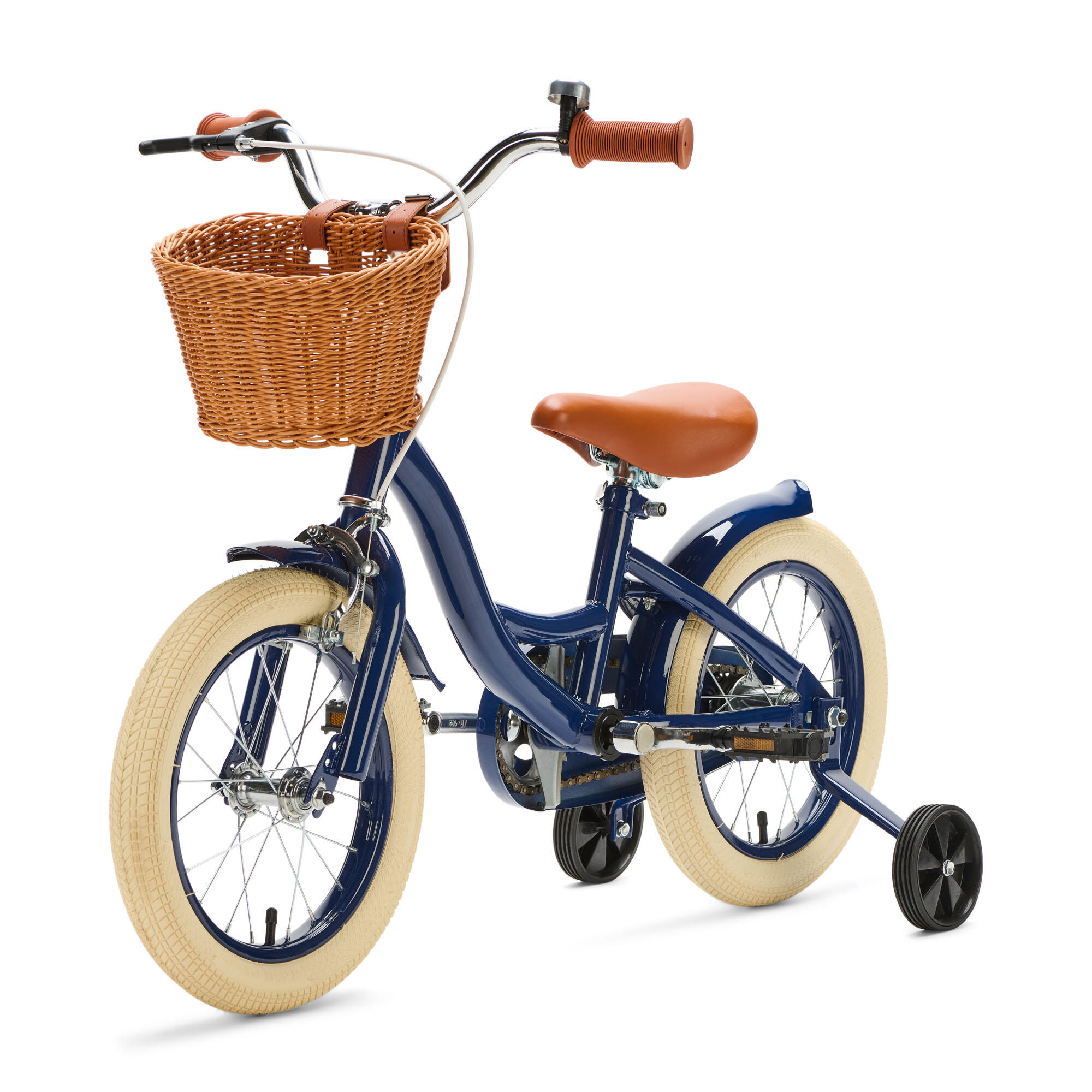 Generation Blanco 14 polegadas Azul escuro – Bicicleta infantil com cesto 2/4