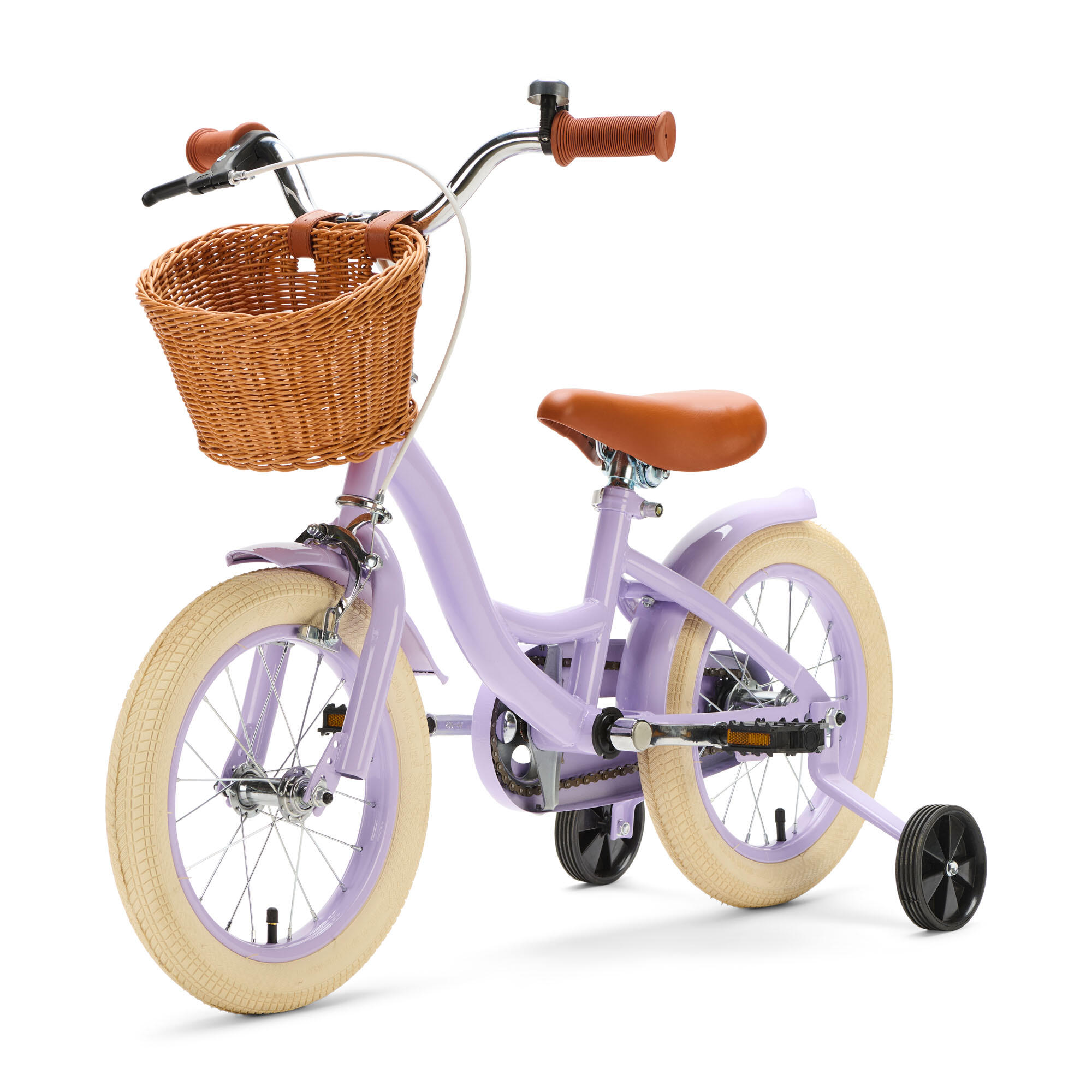 Generation Blanco 14 inch Lila – Kinderfiets met Mandje 2/4