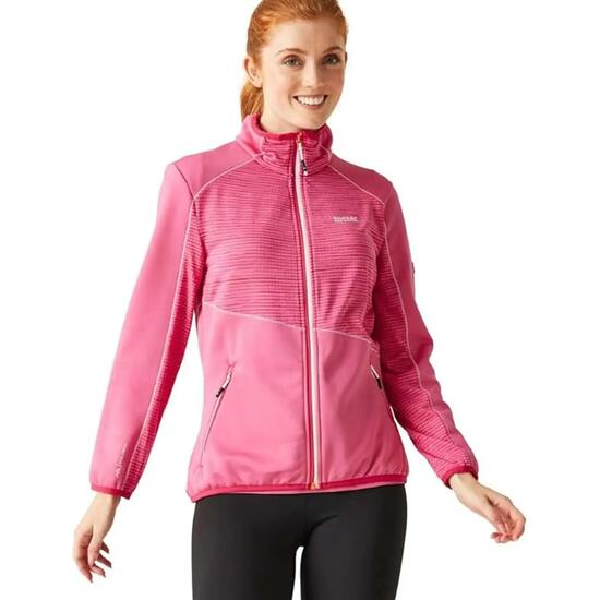 Veste Légère Col Montant YARE Femme (Rose / Rose Vif)