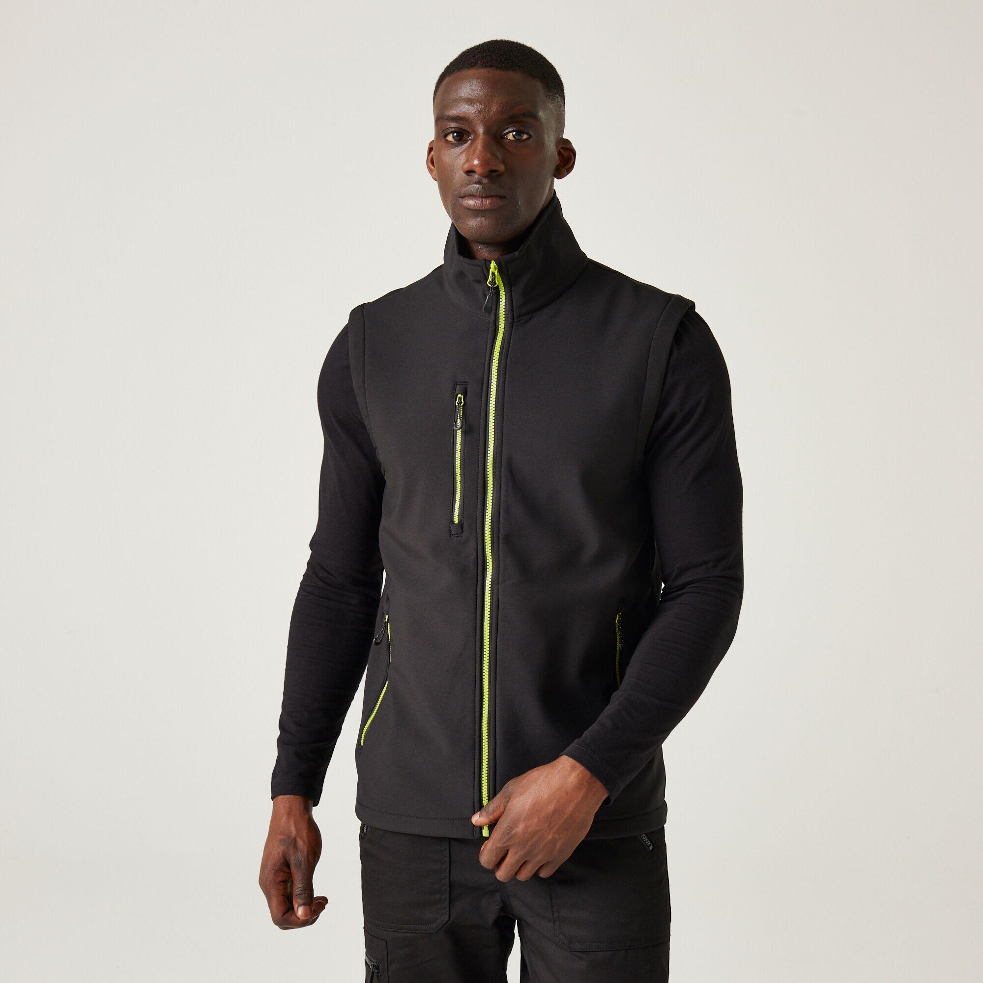 REGATTA Herren Wandern Jacke - Nagate Softshell Bodywarmer, black
