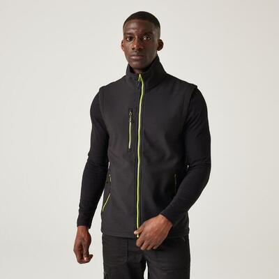 Jas hiking heren nagate softshell bodywarmer
