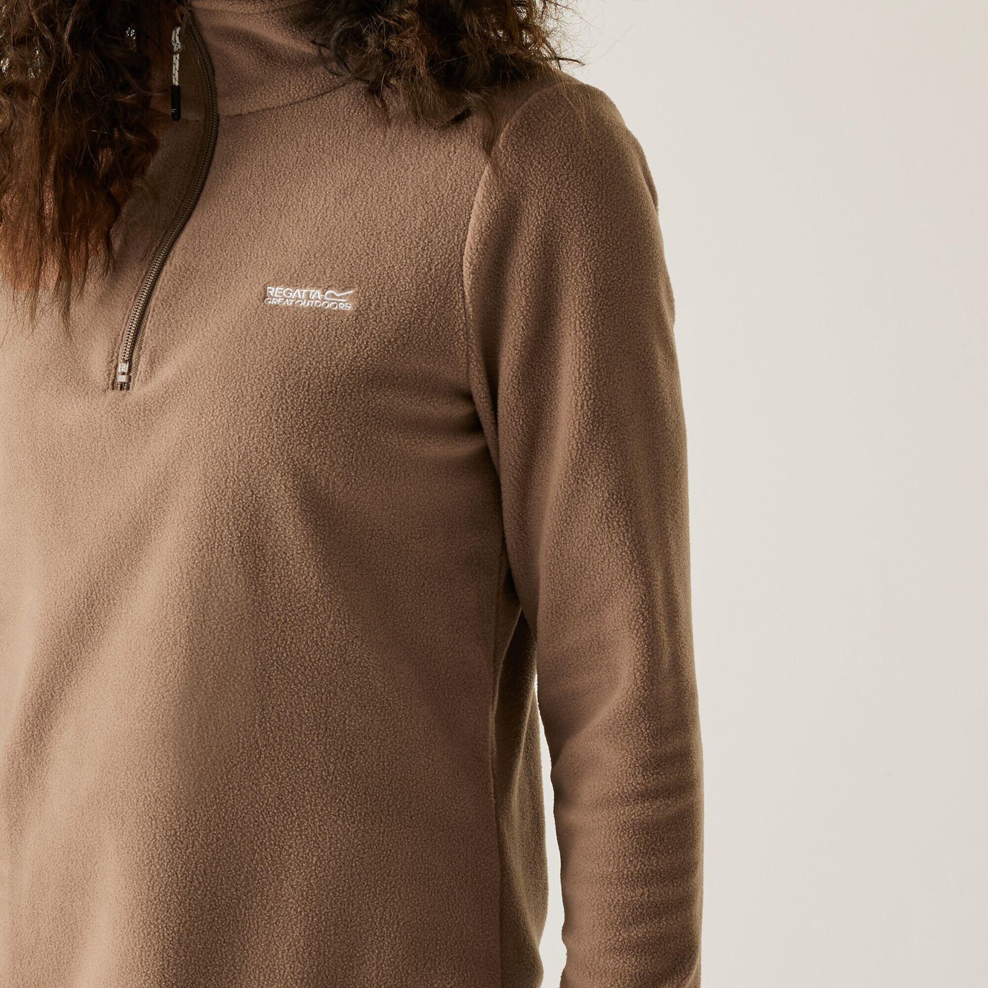 Sweethart Damen-Fleecejacke, leicht, mit halbem Reißverschluss, zum Wandern 4/7