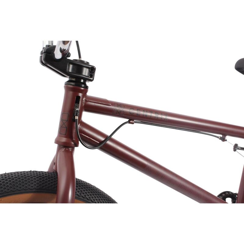 Bicicletă BMX pentru adulți CENTRIX FC maro-roșcat 20 inch 10,9 kg