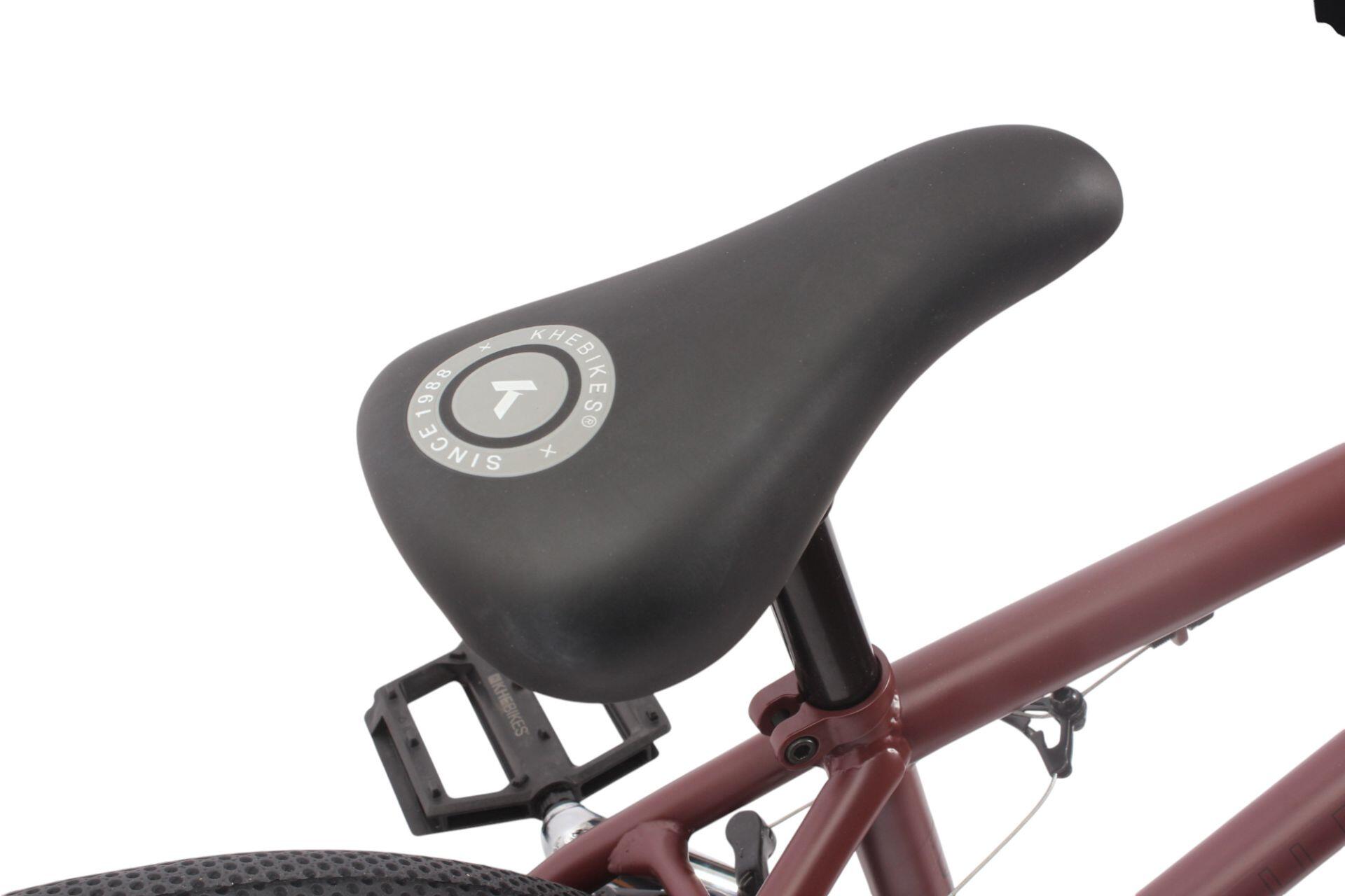 BMX fiets volwassenen CENTRIX FC roodbruin 20 inch 10,9 kg 6/7
