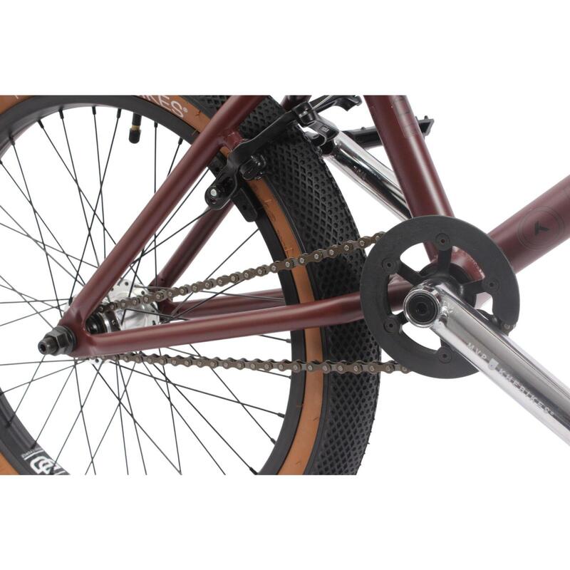 Bicicletă BMX pentru adulți CENTRIX FC maro-roșcat 20 inch 10,9 kg