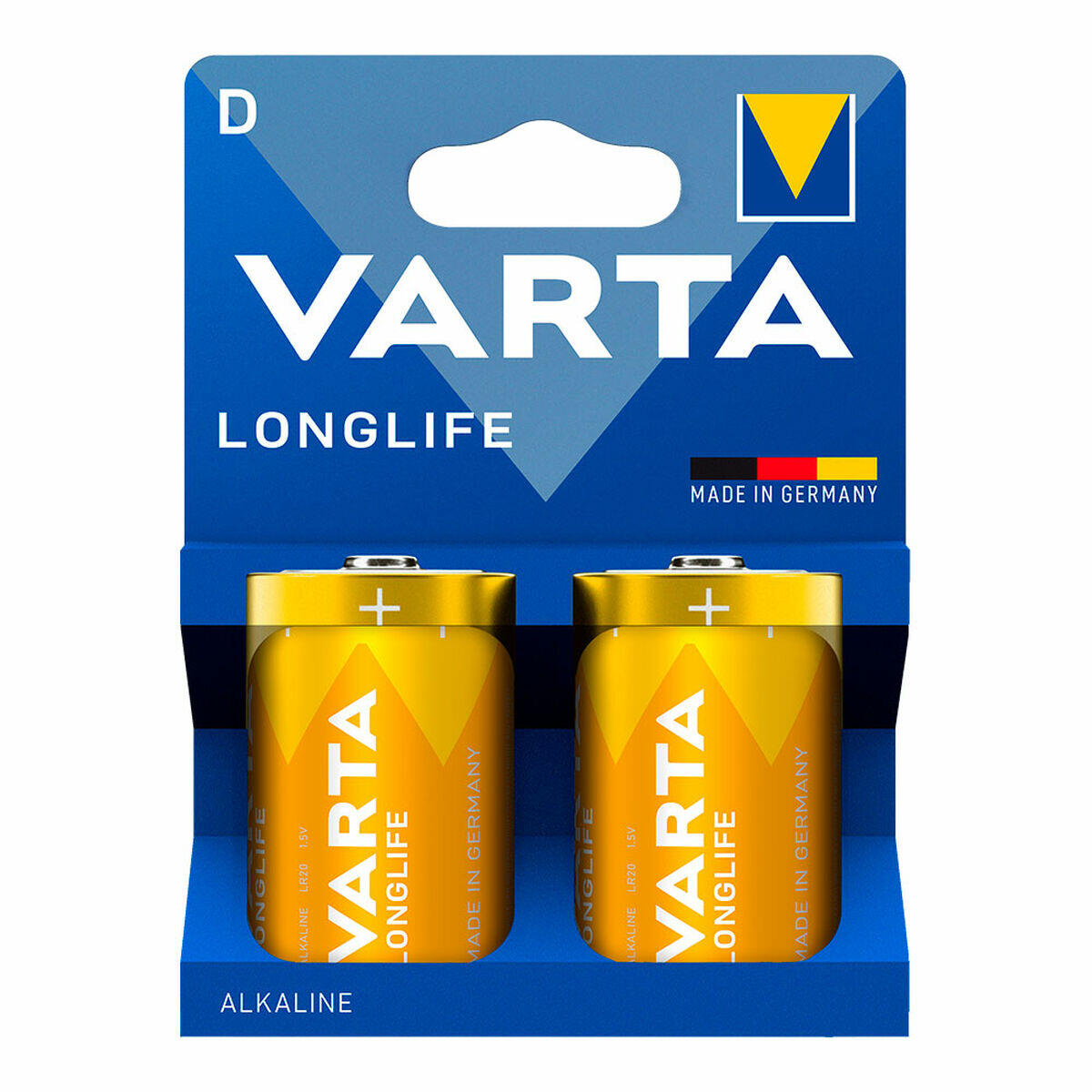 VARTA Batterie Varta longlife d - lr20 LR20