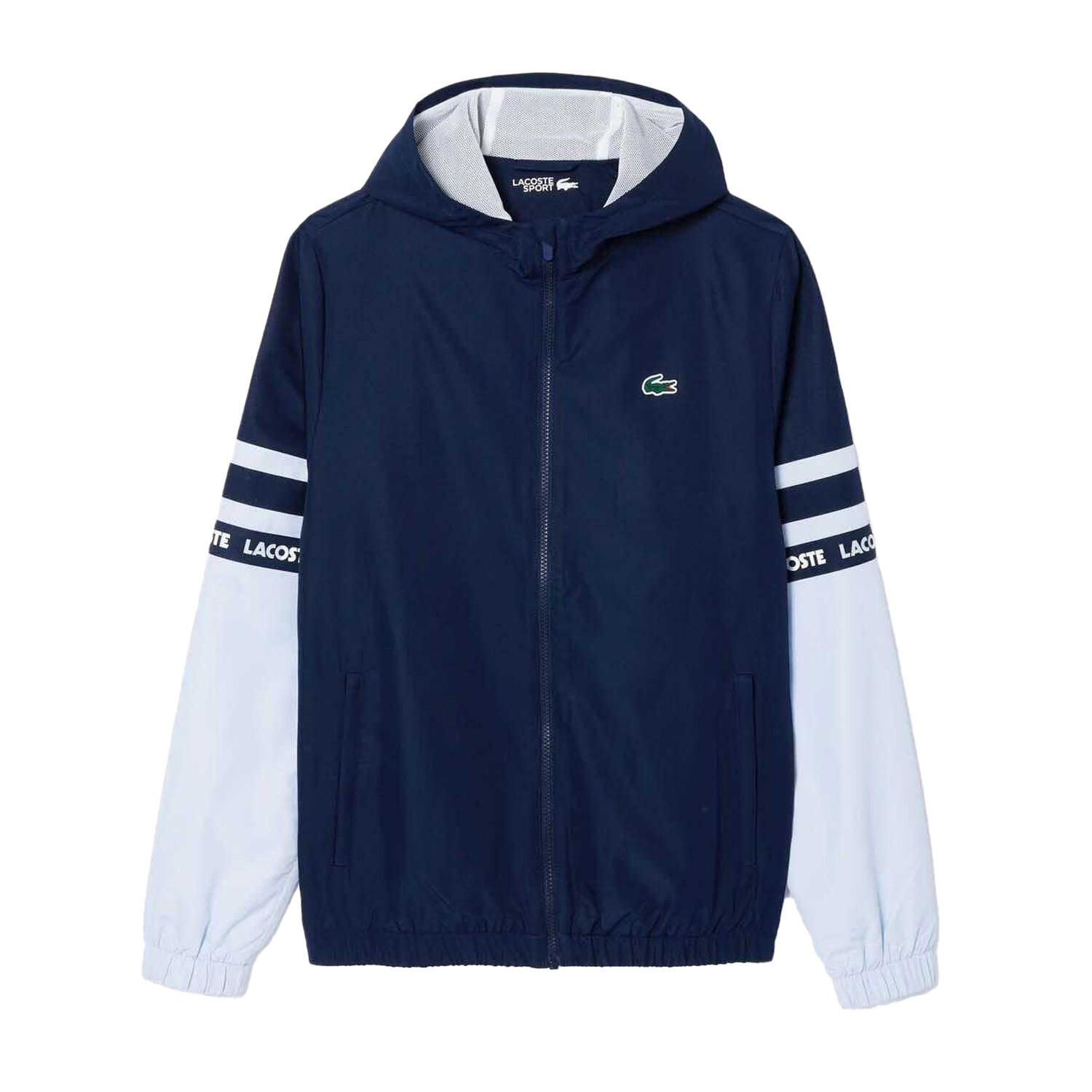 LACOSTE Mens Sportsuit Tennis Track Jacket (Blue)