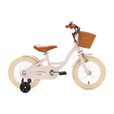 Generation Blanco 14 Zoll Hellrosa – Kinderfahrrad mit Korb