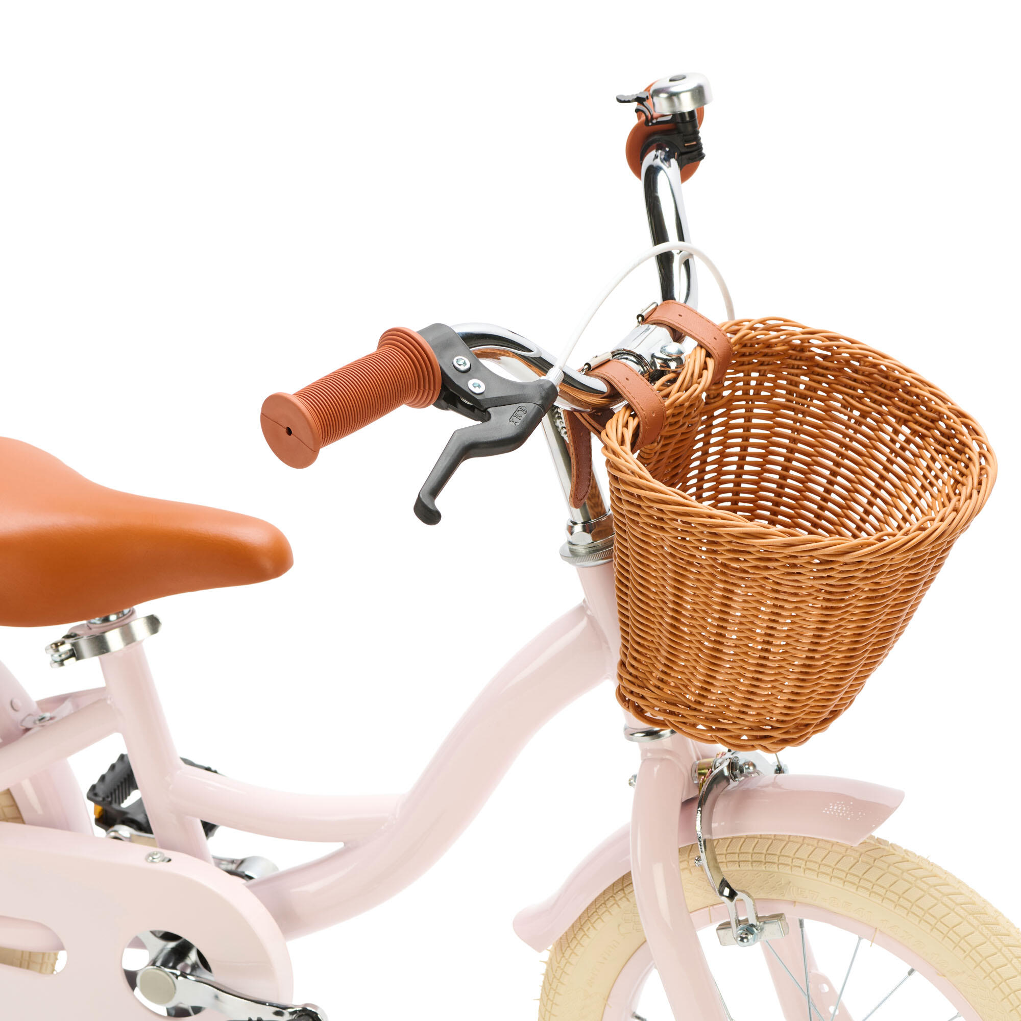 Generation Blanco 14 inch Lichtroze – Kinderfiets met Mandje 4/4