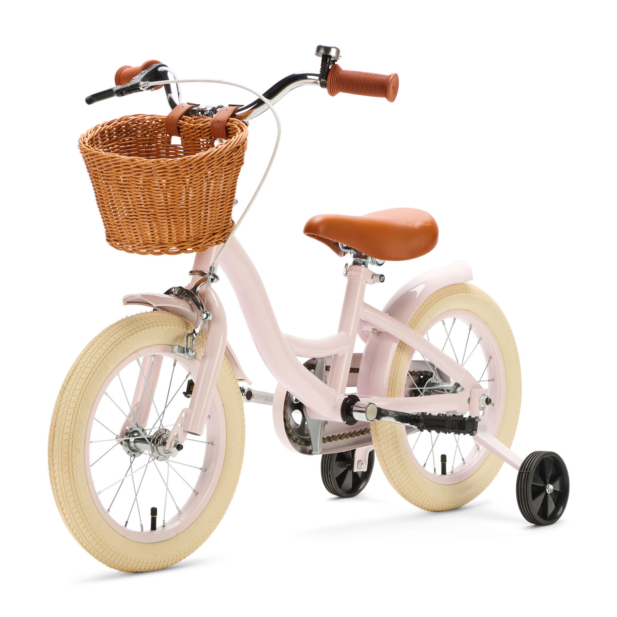 Generation Blanco 14 inch Lichtroze – Kinderfiets met Mandje 2/4
