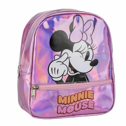 Mochila Escolar Minnie Mouse Rosa