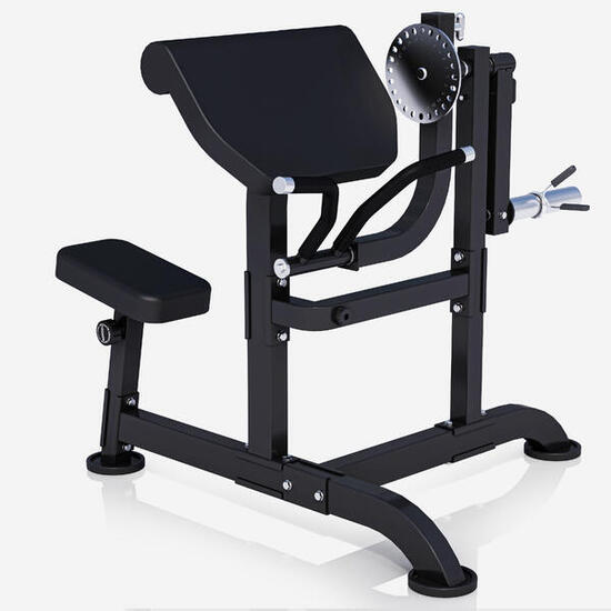 Banc Musculation Curl 2en1 Pro - Station Musculation Multifonction, Max 220kg