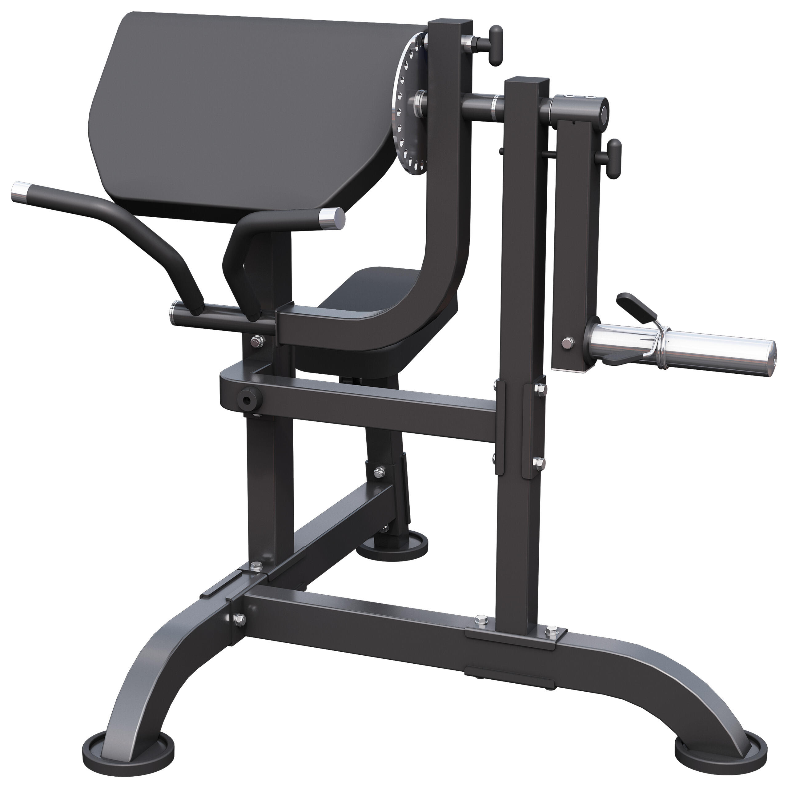 Banc Musculation Curl 2en1 Pro - Station Musculation Multifonction, Max 220kg 3/7