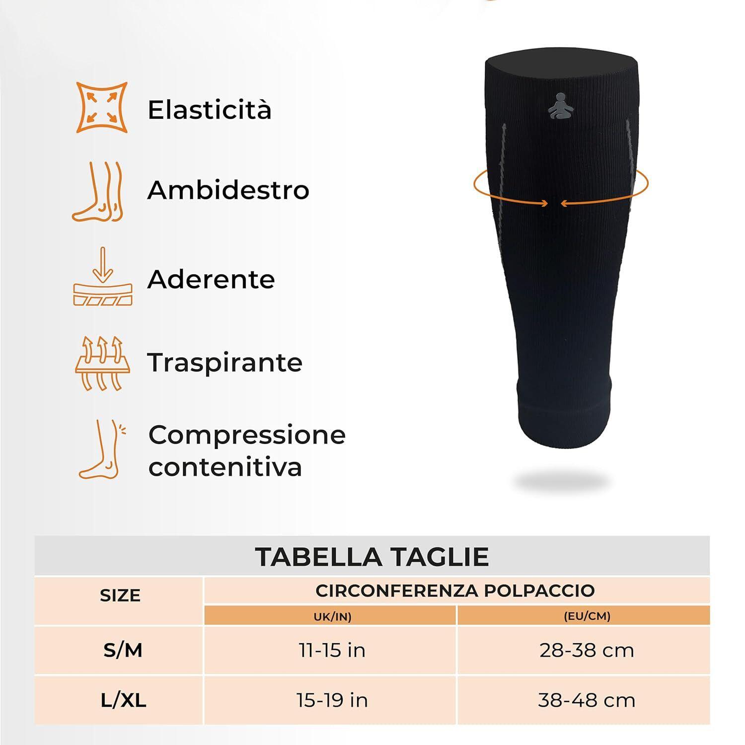 FITPADDY Wadenbandage S/M 2/2