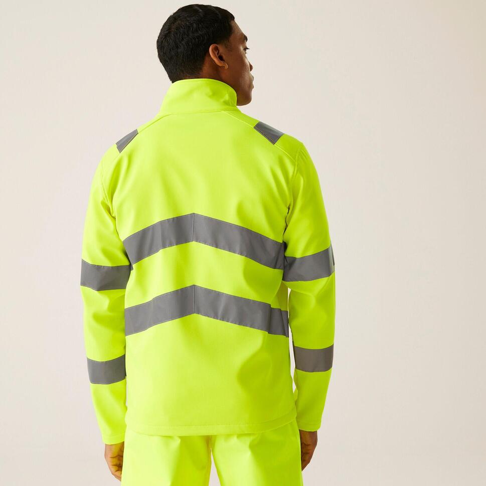 Softshell roboczy męski Hi-s Pro Contract Ablaze