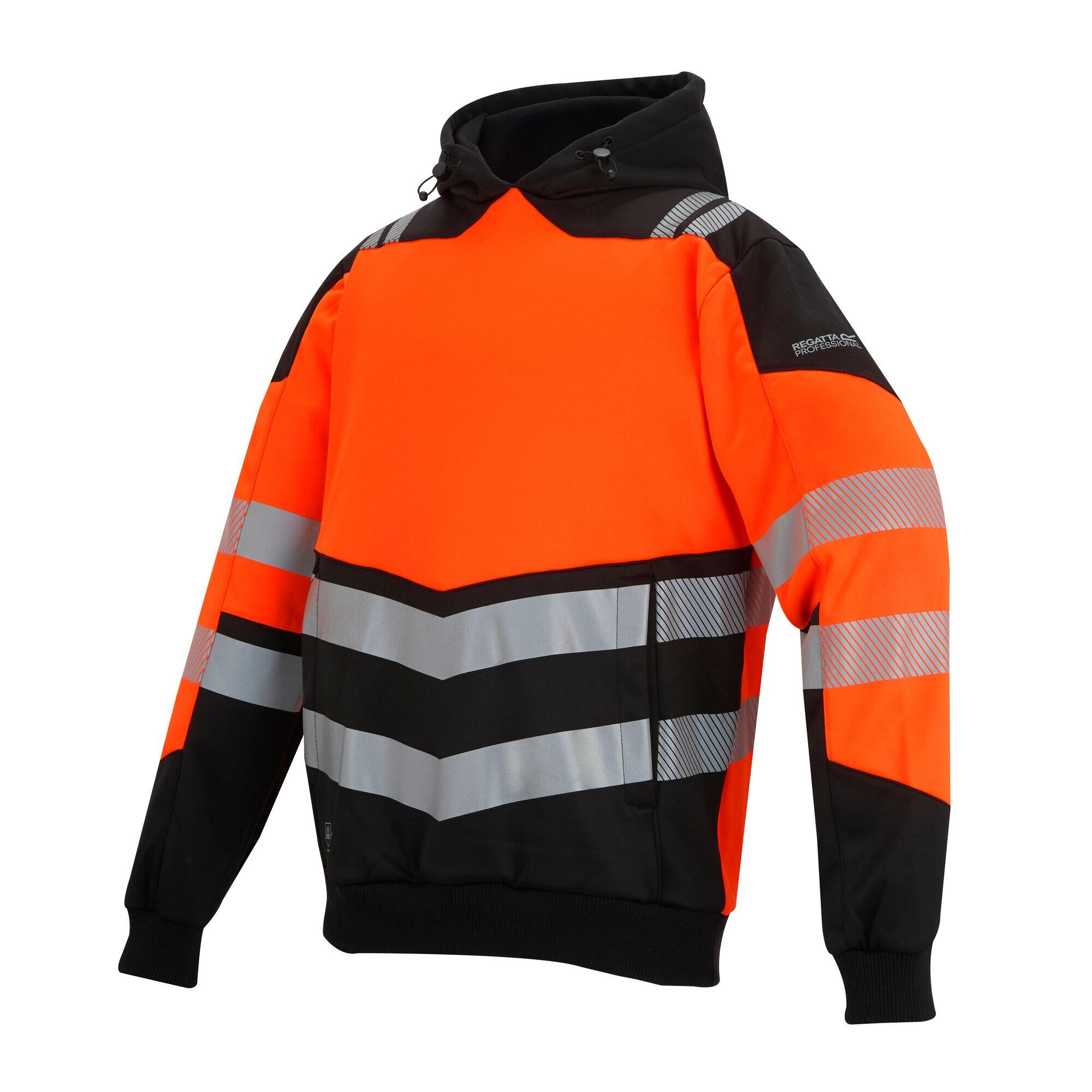 Bluza Z Kapturem Męska Odblaskowa 3/5