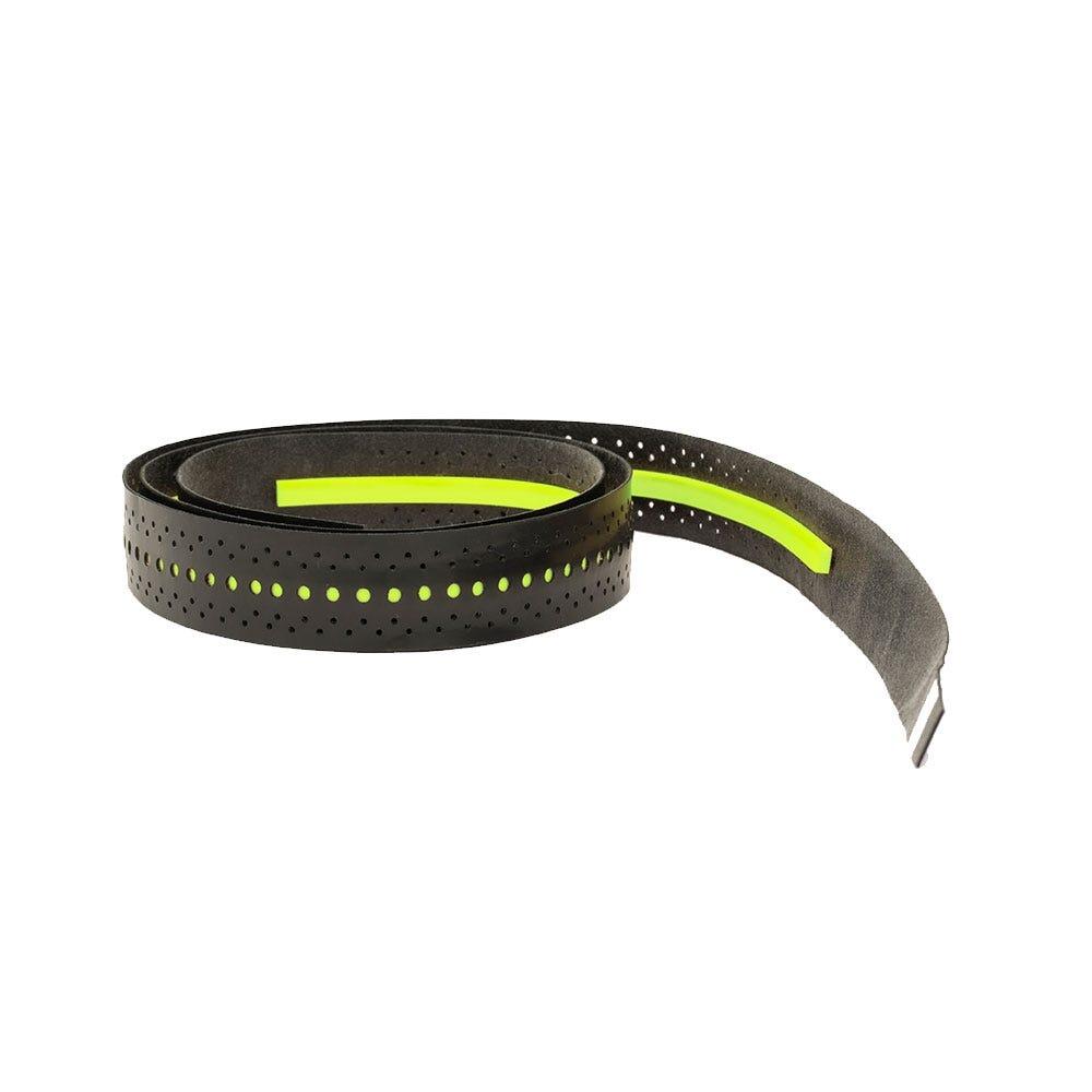 Dual Pro Grip + Overgrip Shockout Negro/Amarillo 3/3