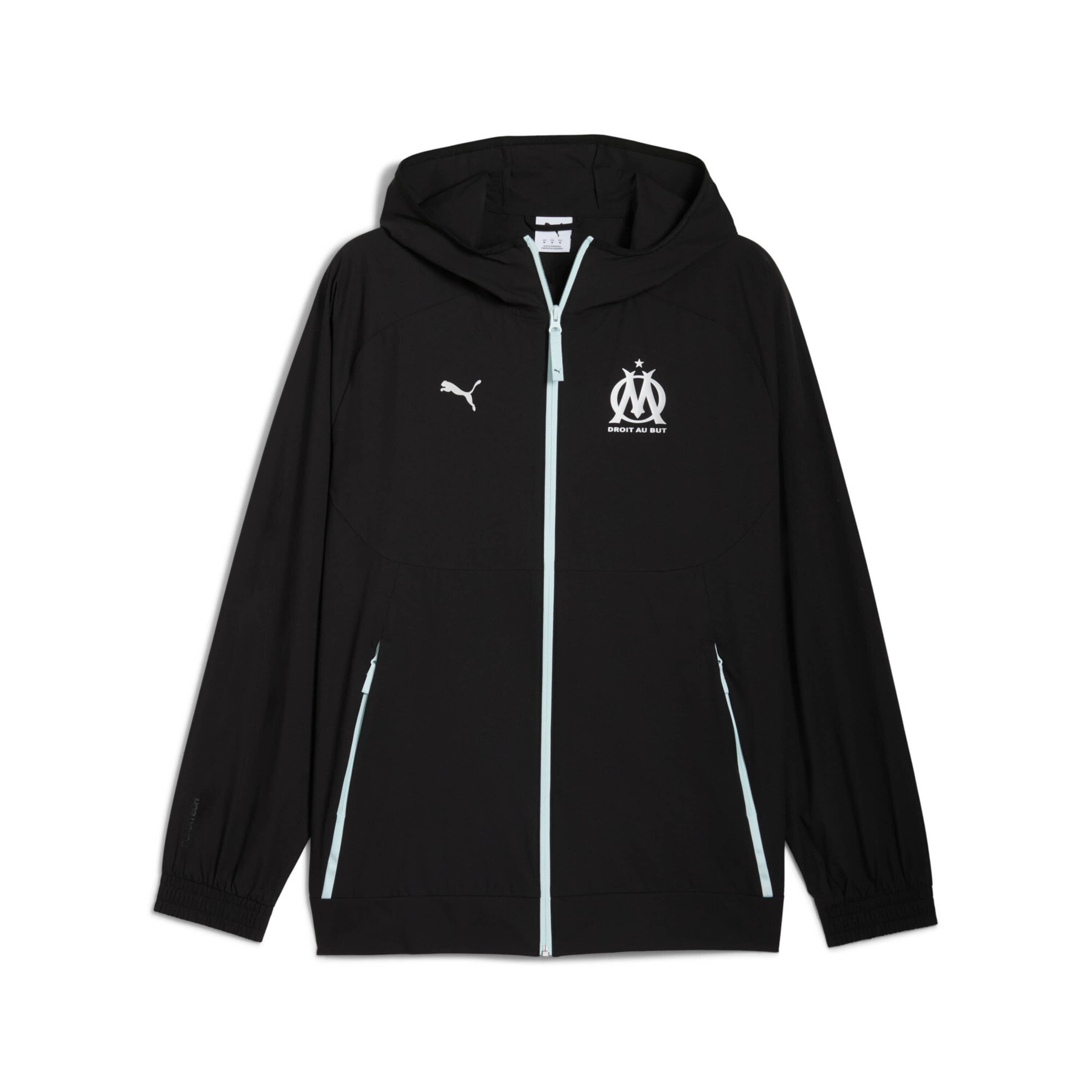 Puma - Veste De Survêtement Om Woven 2025/26 - Veste - Noir - Decathlon