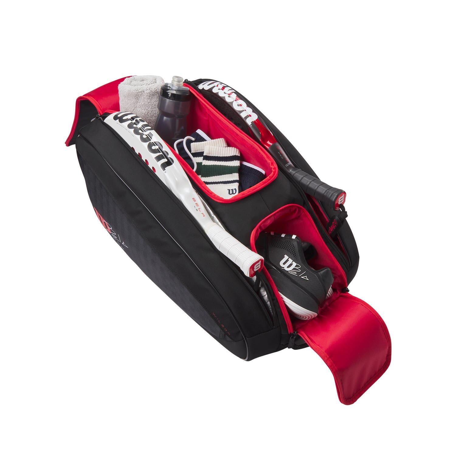 Paletero Wilson Bela Super Tour Padel Negro Wr8910801 3/7