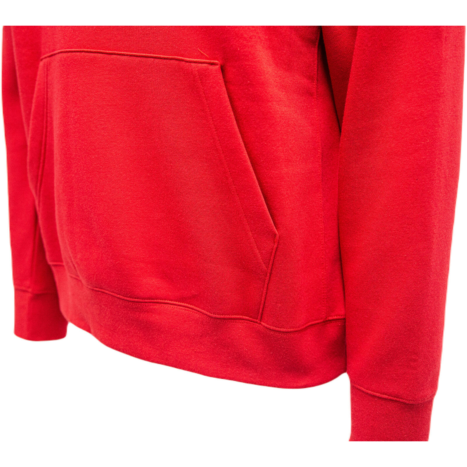 Capucha Nike Sportswear Club Fleece, Rojo, Hombres 4/5