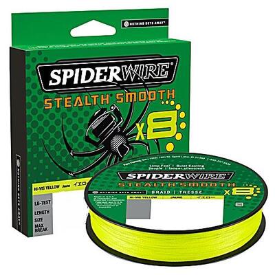 Filo da spinning intrecciato SpiderWire Stealth 8