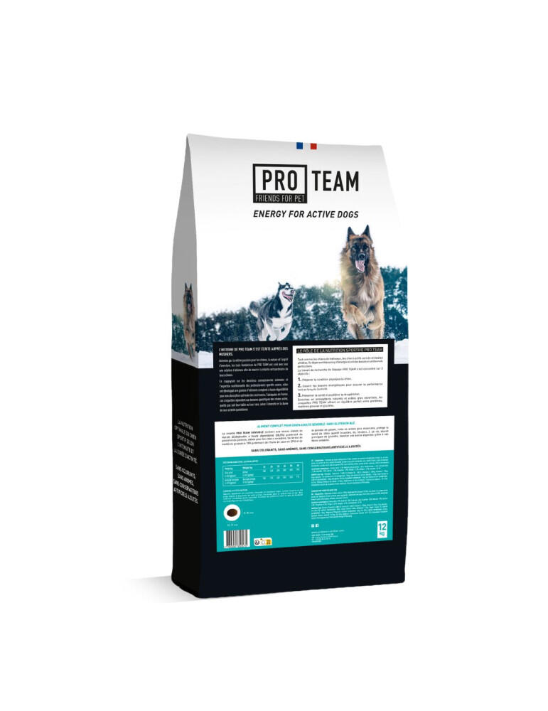 Croquettes chien adulte actif sensible poisson- Sensible 3900 - 12Kg 2/5