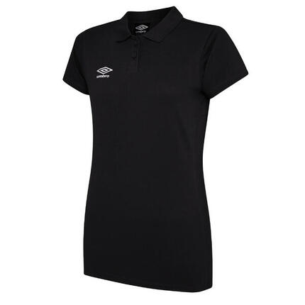 Polo CLUB ESSENTIAL Femme (Noir / Blanc)