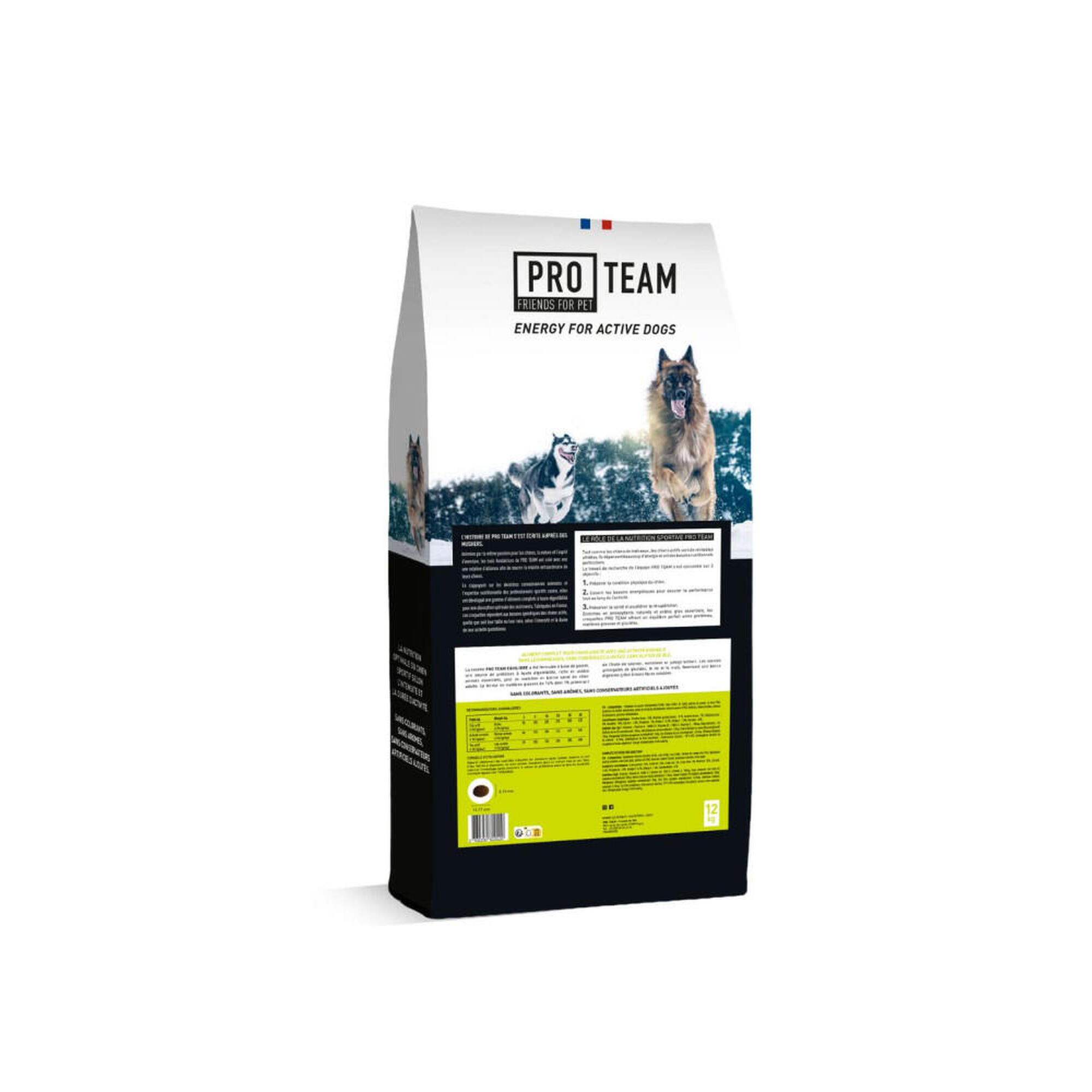 Croquettes chien adulte maintenance au poulet - Pro Team Equilibre 3700