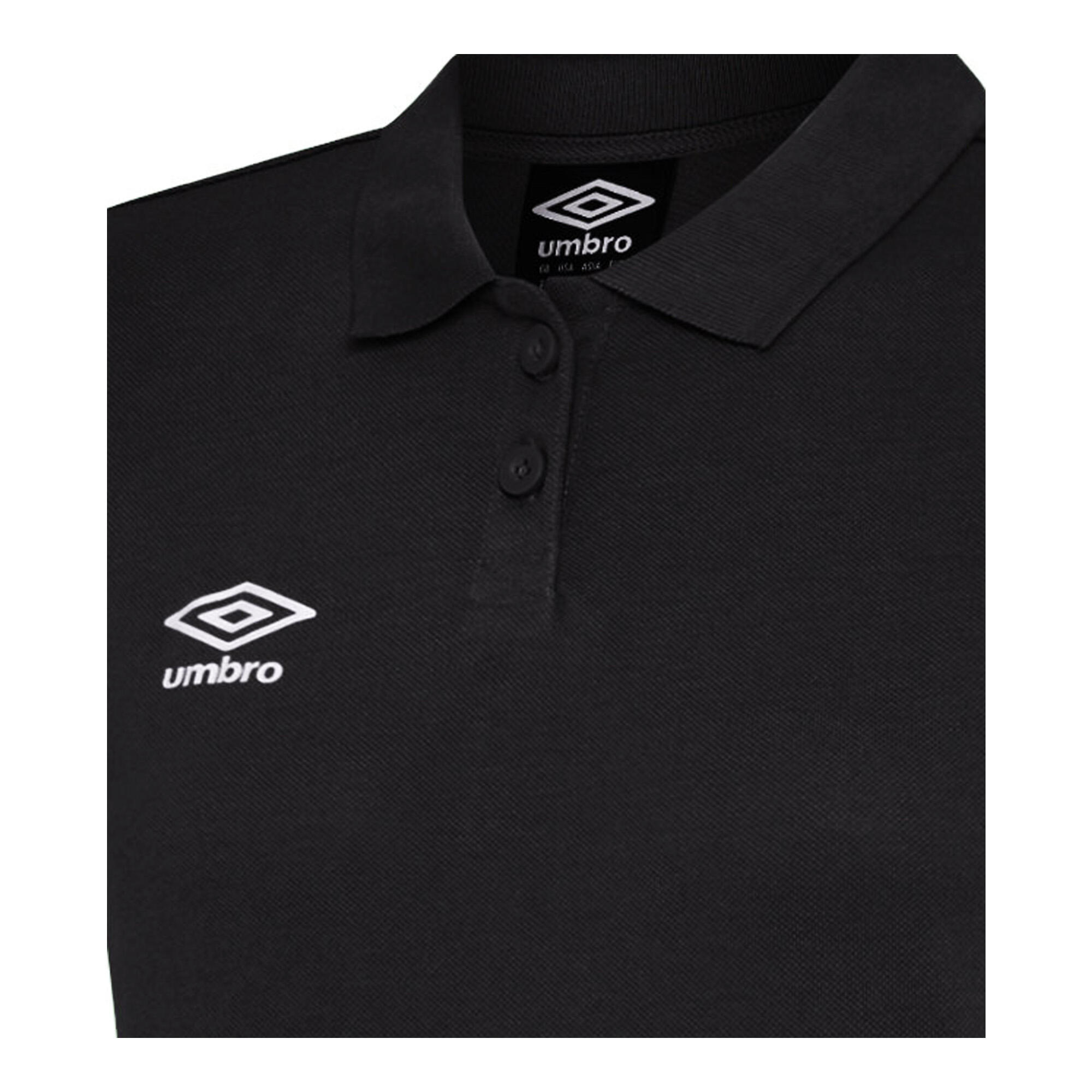 Polo CLUB ESSENTIAL Femme (Noir / Blanc) 3/3
