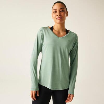 Damen Fitness Langarmshirt - Discern,