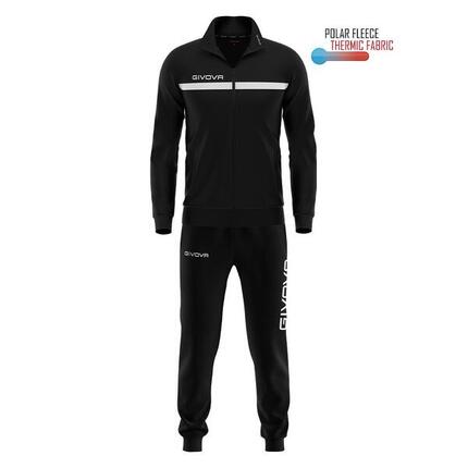 Survêtement Full Zip Homme - Givova noir
