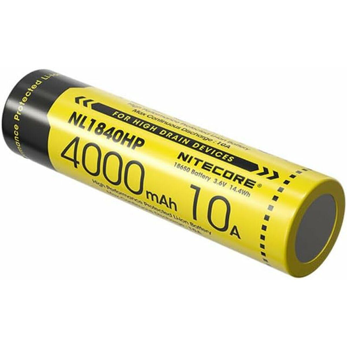 Batterie Ricaricabili Nitecore NT-NL1840HP 18650 4/5