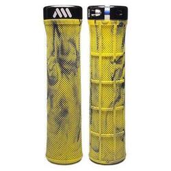 Paire de Grips All Mountain Style AMS Berm Jaune Camo