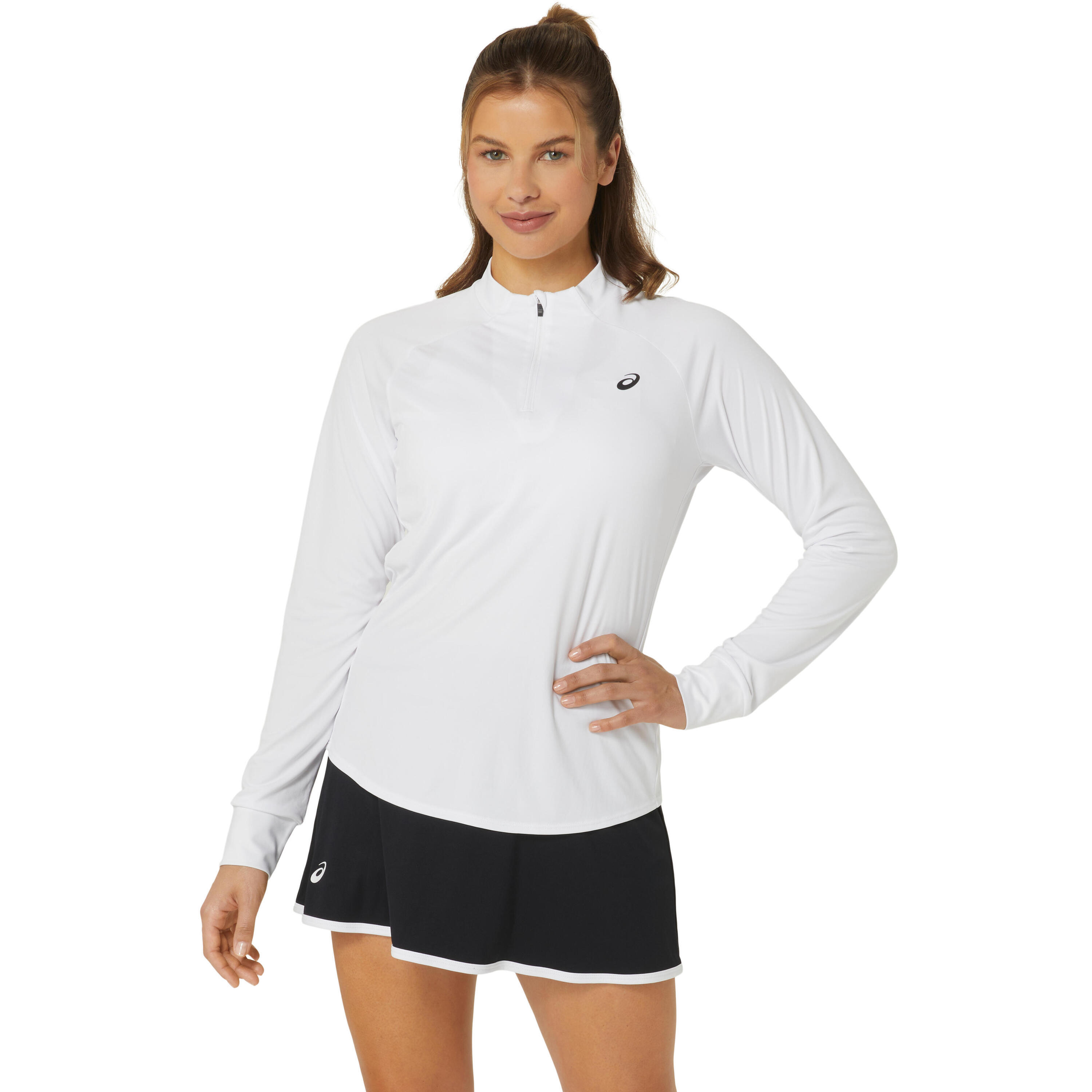 Maillot manches longues 1/2 zip femme Asics Court 2/6