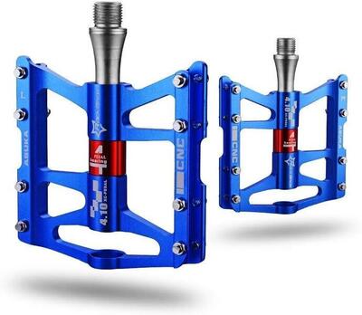 Flache Mountainbike-Pedale aus Aluminium