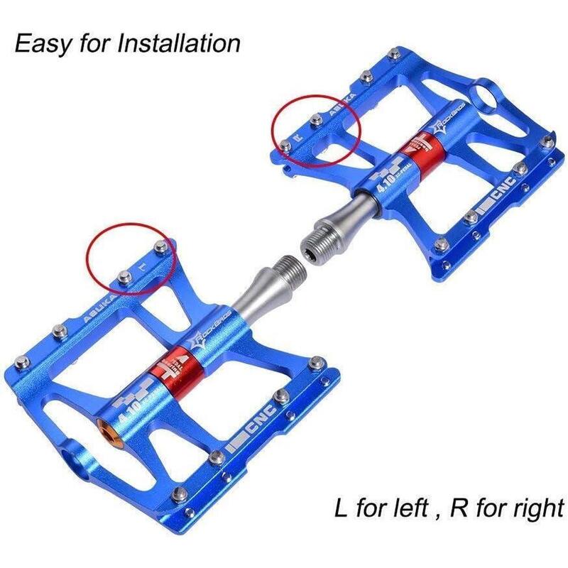 Pedale plate din aluminiu pentru mountain bike